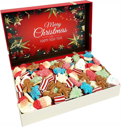 Pick N Mix Sweets Retro Candy Christmas Hamper Selection Box - 1 KG