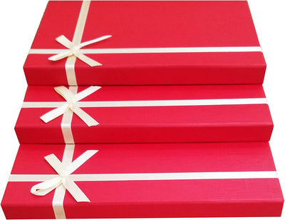 Red Letter Gift Boxes - 3Pcs