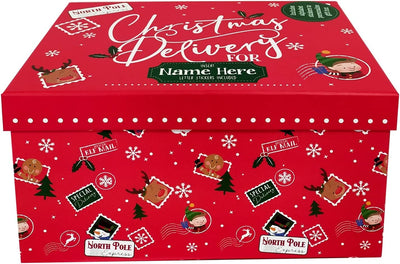 Red Christmas Delivery Box