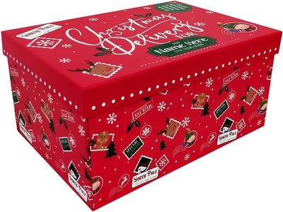 Red Christmas Delivery Box